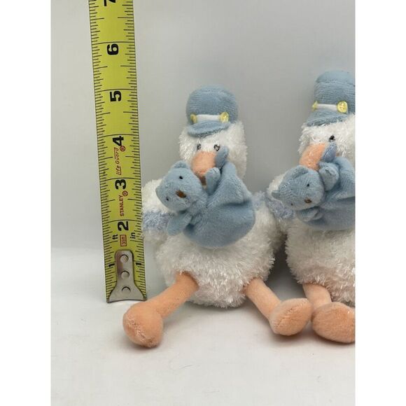 Baby Gund Stork Plush It's a boy 58811 Twins Stuffed Animals lot of 2 - Picture 2 of 7